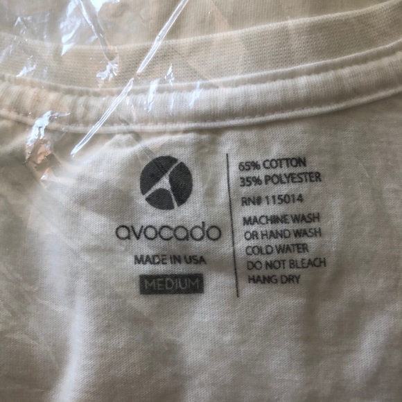 2/$35 or 3/$50 NIB Avocado Activewear Vintage White Muscle Tank - Picture 7 of 7